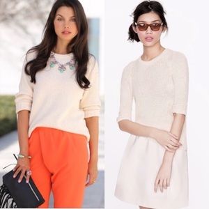 J. Crew Twisted Stitch Crewneck Pullover Sweater